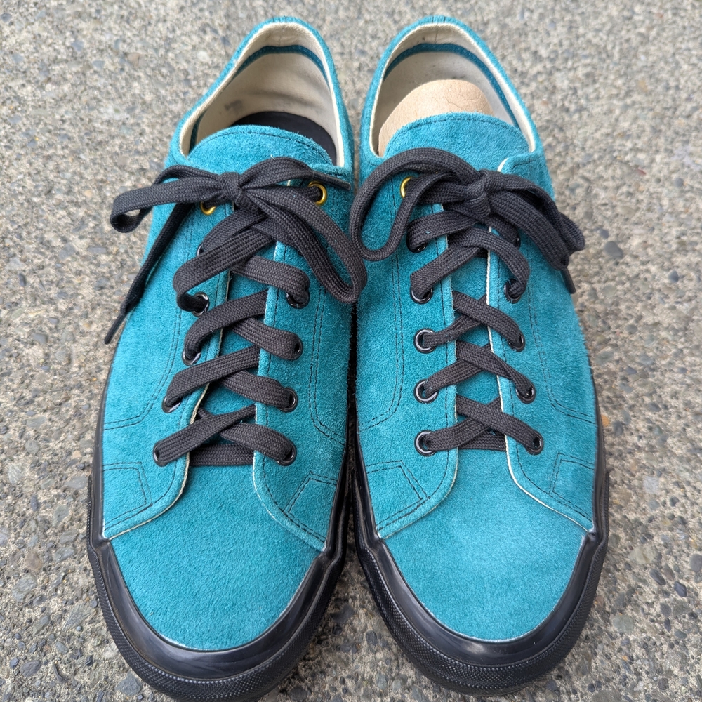 Vans Teal Suede Men's Sneakers